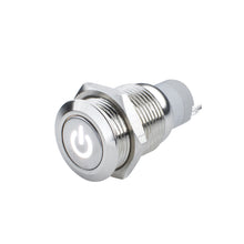 Load image into Gallery viewer, Oracle Power Symbol On/Off Flush Mount LED Switch - White

