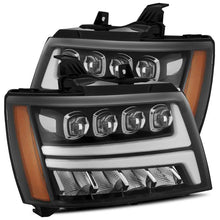 Load image into Gallery viewer, AlphaRex 07-13 Toyota Tundra / 08-17 Sequoia PRO-Series Projector Headlights Chrome w/Seq. Sig. + DR
