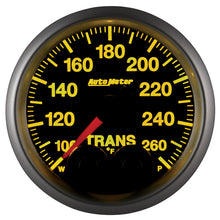 Load image into Gallery viewer, Autometer Elite 52mm 100-260 Degress F Trans Temperature Peak and Warn Gauge w/ Electonic Control
