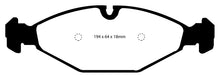 Load image into Gallery viewer, EBC 94 Jaguar XJ12 6.0 Redstuff Front Brake Pads
