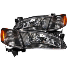 Load image into Gallery viewer, ANZO 1998-2000 Toyota Corolla Crystal Headlights Black
