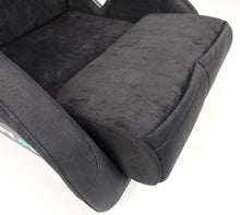 Load image into Gallery viewer, NRG FRP Bucket Seat ULTRA Edition - Large (Black Alcantara/Gold Glitter Back)
