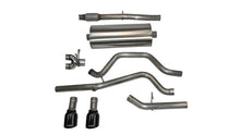 Load image into Gallery viewer, Corsa 14 GMC Sierra/Chevy Silv 1500 Crew Cab/Std. Bed 5.3L V8 Black Sport Dual Rear CB Exhaust
