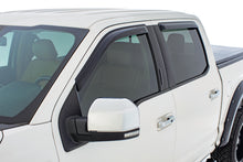 Load image into Gallery viewer, Stampede 2015-2019 Ford F-150 Crew Cab Pickup Tape-Onz Sidewind Deflector 4pc - Smoke
