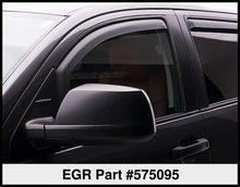 Load image into Gallery viewer, EGR 07-12 Toyota Tundra Dbl Cab In-Channel Window Visors - Set of 4 - Matte
