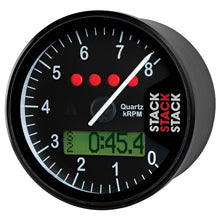 Load image into Gallery viewer, Autometer Stack Display Tachometer 0-8K RPM - Black
