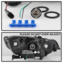 Load image into Gallery viewer, xTune 09-14 Acura TSX Projector Headlights - Light Bar DRL - Black (PRO-JH-ATSX09-LB-BK)
