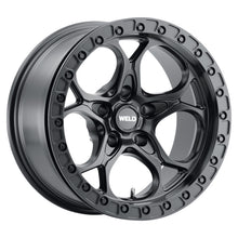 Load image into Gallery viewer, Weld Off-Road W901 17X10 Ledge Beadlock5 5X127 ET-25 BS4.50 Satin Black / Black Ring 71.5

