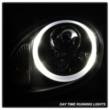 Load image into Gallery viewer, Spyder Porsche Cayman 05-08 Headlights - Halogen Model Only - DRL LED - Black PRO-YD-P98705-DRL-BK
