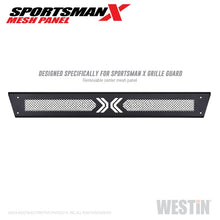 Load image into Gallery viewer, Westin 2005-2020 Chevrolet/Nissan/Toyota Sportsman X Mesh Panel (Textured Black)
