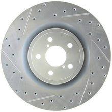 Load image into Gallery viewer, StopTech Select Sport Drilled &amp; Slotted Rotor - Front Left
