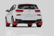 Load image into Gallery viewer, Rally Armor 19-21 Hyundai Elantra N Line Black UR Mud Flap w/ Grey Logo
