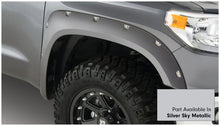 Load image into Gallery viewer, Bushwacker 16-18 Toyota Tundra Fleetside Pocket Style Flares 4pc 66.7/78.7/97.6in Bed - Silver Sky
