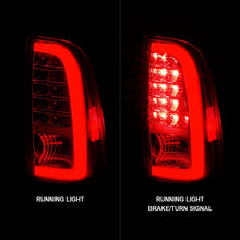 Load image into Gallery viewer, ANZO 00-06 Toyota Tundra LED Taillights w/ Light Bar Chrome Housing Clear Lens
