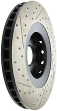 Load image into Gallery viewer, StopTech Drilled &amp; Slotted Left Sport Brake Rotor for 2009 Cadillac CTS-V
