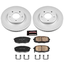 Load image into Gallery viewer, Power Stop 09-12 Hyundai Elantra Front Z17 Evolution Geomet Coated Brake Kit
