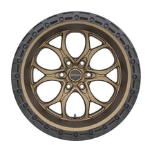 Load image into Gallery viewer, Weld Off-Road W106 20X9 Ledge 6X139.7 ET20 BS5.75 Satin Bronze / Black Ring 106.1
