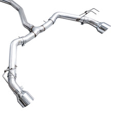 Load image into Gallery viewer, AWE Tuning 22+ Honda Civic Si/Acura Integra Track Edition Catback Exhaust - Dual Chrome Silver Tips
