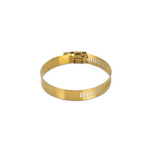 Load image into Gallery viewer, Mishimoto High-Torque Worm Gear Clamp 3.54in.-4.49in. (90mm-114mm) - Pack of 2 - Gold
