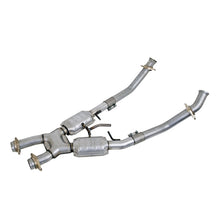 Load image into Gallery viewer, BBK 86-93 Mustang 5.0 High Flow X Pipe With Catalytic Converters - 2-1/2
