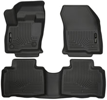 Load image into Gallery viewer, Husky Liners 2016 Lincoln MKX WeatherBeater Combo Black Floor Liners
