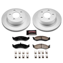 Load image into Gallery viewer, Power Stop 99-01 Jeep Cherokee Front Z17 Evolution Geomet Coated Brake Kit
