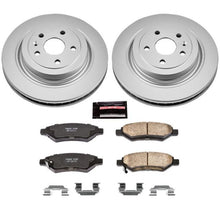 Load image into Gallery viewer, Power Stop 08-14 Cadillac CTS Rear Z17 Evolution Geomet Coated Brake Kit

