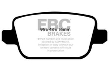 Load image into Gallery viewer, EBC 2006+ Volvo S80 Bluestuff NDX Rear Brake Pads
