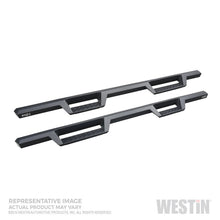 Load image into Gallery viewer, Westin 19-20 Chevrolet Silverado / GMC Sierra 1500 Double Cab HDX Drop Nerf Step Bars - Textured Blk
