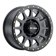 Load image into Gallery viewer, Method MR305 NV 17x8.5 0mm Offset 8x6.5 130.81mm CB Matte Black Wheel
