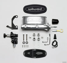 Load image into Gallery viewer, Wilwood HV Tandem M/C Kit w L/H Bracket &amp; Prop Valve - 7/8in Bore Ball Burn.-W/Push
