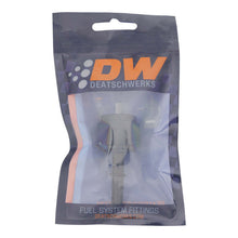 Load image into Gallery viewer, DeatschWerks 10AN Female Flare Swivel to 5/16in Male EFI Quick Disconnect - Anodized Matte Black
