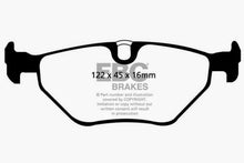 Load image into Gallery viewer, EBC 01-03 BMW 525i 2.5 (E39) Redstuff Rear Brake Pads
