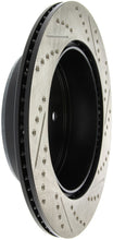 Load image into Gallery viewer, StopTech Slotted &amp; Drilled Sport Brake Rotor Right Rear 13-14 Lexus GS300/350/400/430
