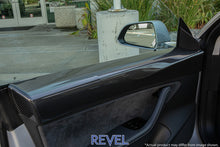 Load image into Gallery viewer, Revel GT Dry Carbon Door Trim (Front Left &amp; Right) Tesla Model 3 - 2 Pieces
