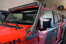 Load image into Gallery viewer, DV8 Offroad 2018+ Jeep Wrangler JL Over Windshield Light Bar Bracket

