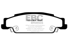 Load image into Gallery viewer, EBC 02-05 Cadillac CTS 2.6 Yellowstuff Rear Brake Pads
