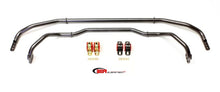 Load image into Gallery viewer, BMR 13-15 Chevrolet Camaro Front &amp; Rear Hollow 29mm Adj. Sway Bar Kit w/ Bushings - Black Hammertone

