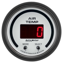 Load image into Gallery viewer, Autometer Phantom 2-1/16in 0-300 Degree F Digital Dual Air Temp Gauge
