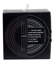 Load image into Gallery viewer, Spectre Adjustable Conical Air Filter 2-1/2in. Tall (Fits 3in. / 3-1/2in. / 4in. Tubes) - Black
