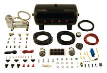 Load image into Gallery viewer, Air Lift 4-Way Manual Control System 100% Duty 1/4in Line 4 Gal. Tank.
