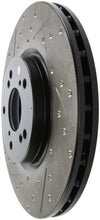 Load image into Gallery viewer, StopTech 04-08 Acura TL (Brembo Caliber) SportStop Slotted &amp; Drilled Right Front Rotor
