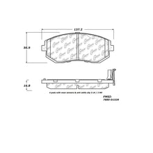 Load image into Gallery viewer, StopTech Street Touring 13 Scion FR-S / 13 Subaru BRZ Front Brake Pads
