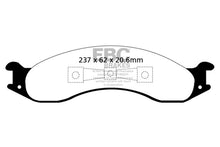 Load image into Gallery viewer, EBC 92-94 Ford Econoline E250 4.9 Greenstuff Front Brake Pads
