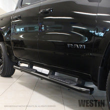Load image into Gallery viewer, Westin 2019 Ram 1500 Crew Cab (Excl. 2019 Ram 1500 Classic) PRO TRAXX 5 Oval Nerf Step Bars - Black
