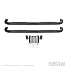 Load image into Gallery viewer, Westin 2019 Chevrolet Silverado/Sierra 1500 Crew Cab Platinum 4 Oval Nerf Step Bars - Black
