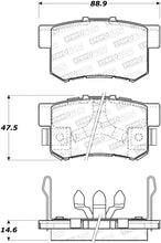 Load image into Gallery viewer, StopTech 05-16 Honda CR-V Street Rear Brake Pads
