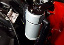 Load image into Gallery viewer, J&amp;L 2015-2023 Ford Mustang EcoBoost Driver Side Oil Separator 3.0 - Clear Anodized
