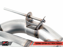 Load image into Gallery viewer, AWE Tuning BMW F3X 340i Touring Edition Axle-Back Exhaust - Chrome Silver Tips (102mm)
