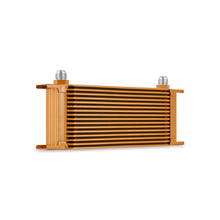 Load image into Gallery viewer, Mishimoto Universal 16-Row Oil Cooler Gold

